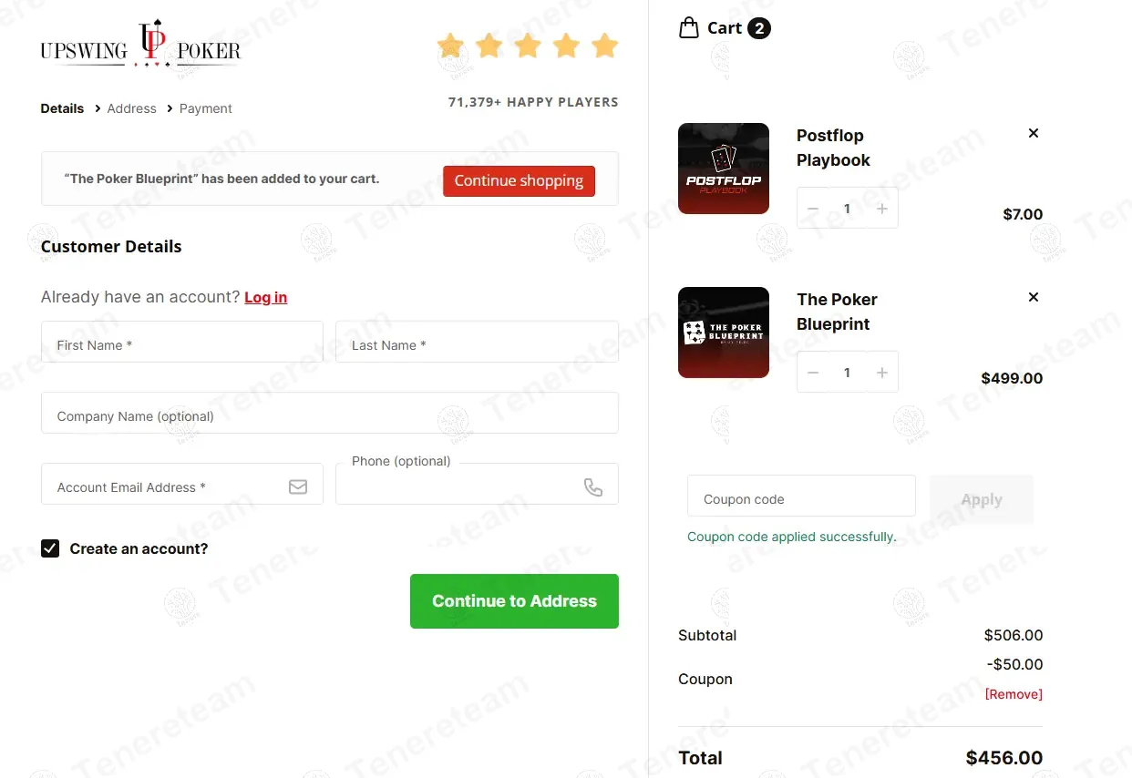 Upswing Poker coupon code: $50 off with LODGE50. Tested and valid as 9 months ago.