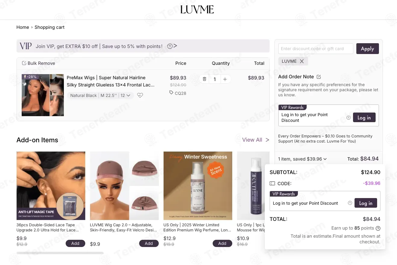 Luvme Hair coupon code: 32% off with LUVME. Tested and valid as 19 hours ago.
