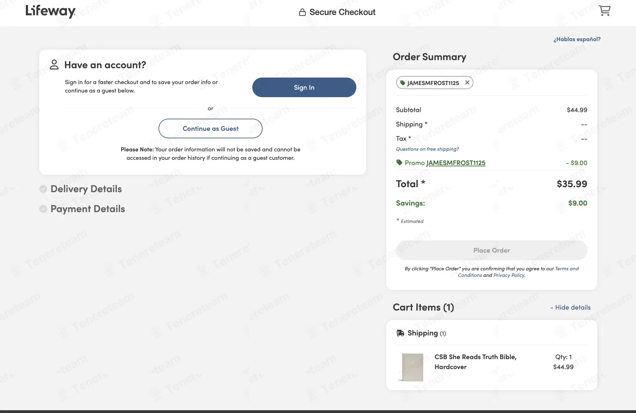 Lifeway coupon code: 20% off with JAMESMFROST1125. Tested and valid as 1 week ago.