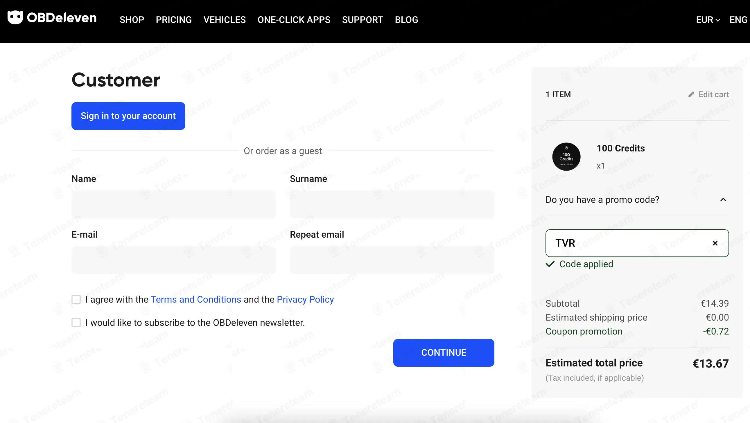 Obdeleven coupon code: 20% off with TVR. Tested and valid as 1 month ago.