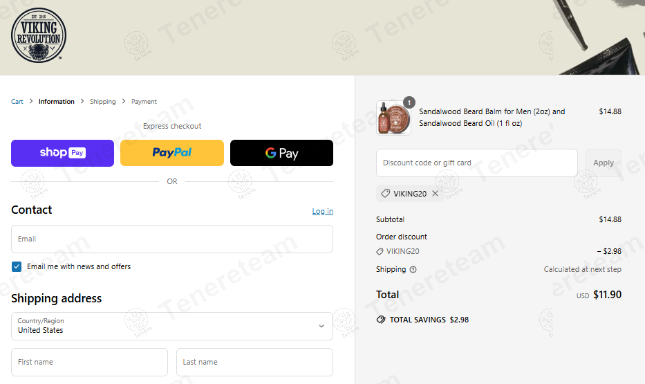 Viking Revolution coupon code: 20% off with VIKING20. Tested and valid as 1 year ago.