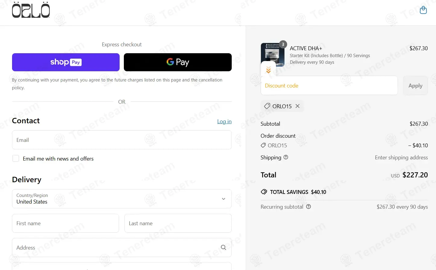 Orlo Nutrition coupon code: 15% off with ORLO15. Tested and valid as 1 year ago.