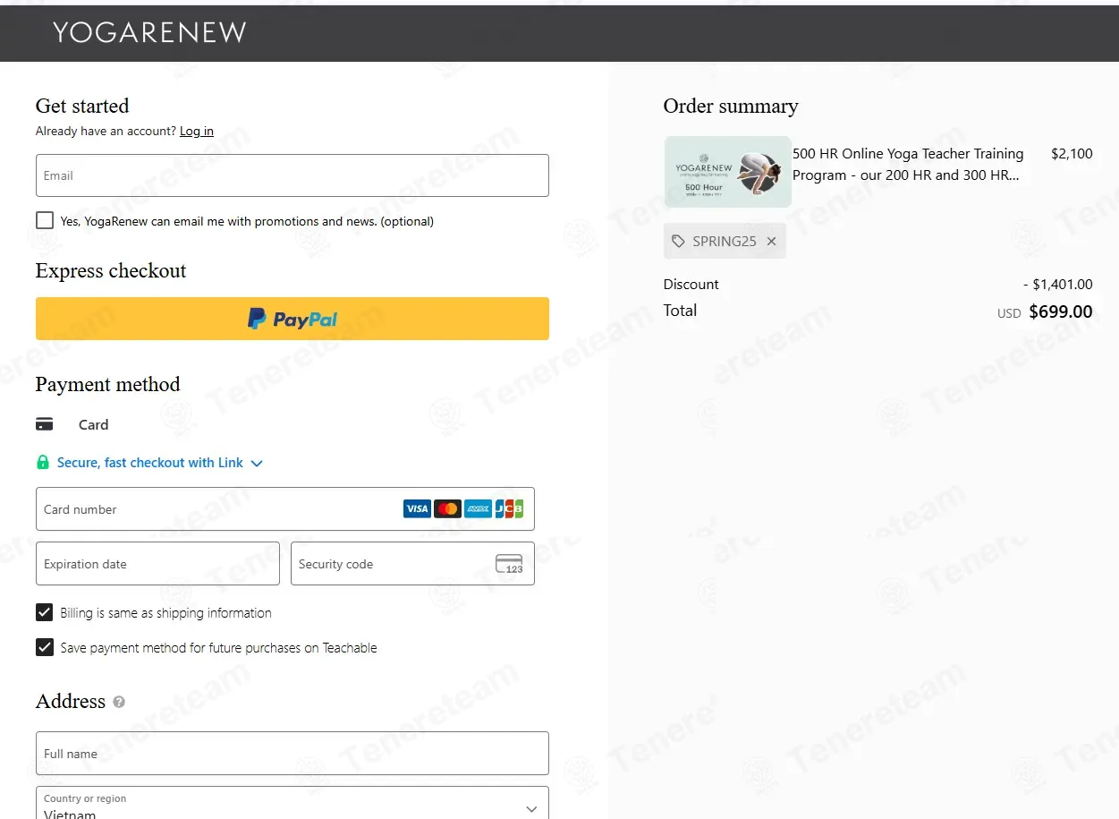 Yogarenew coupon code: 67% off with SPRING25. Tested and valid as 6 months ago.