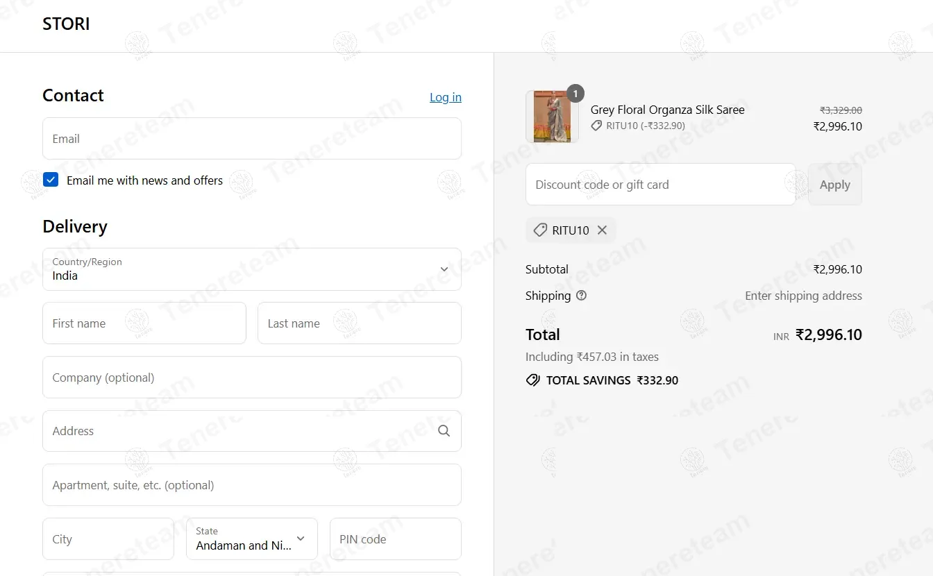 I Shop Stori coupon code: 10% off with RITU10. Tested and valid as 9 months ago.