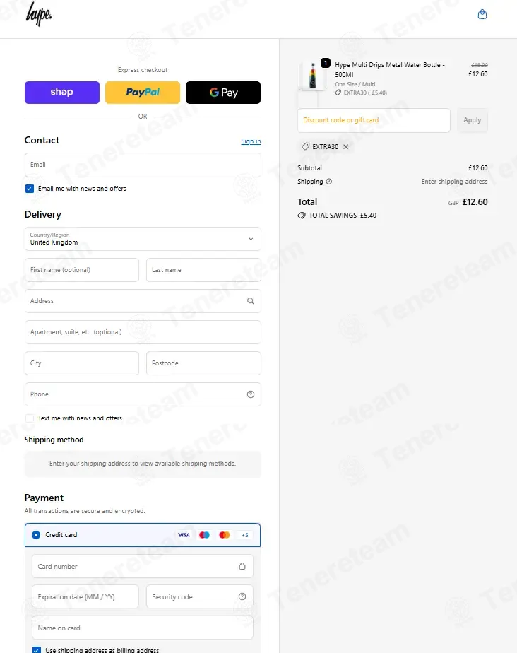 Just Hype coupon code: 30% off with EXTRA30. Tested and valid as 2 weeks ago.