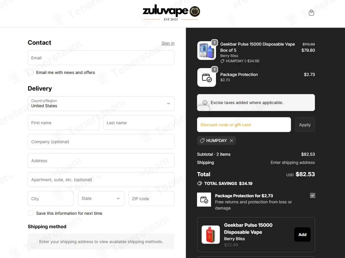 65% OFF Zuluvape Coupon Codes