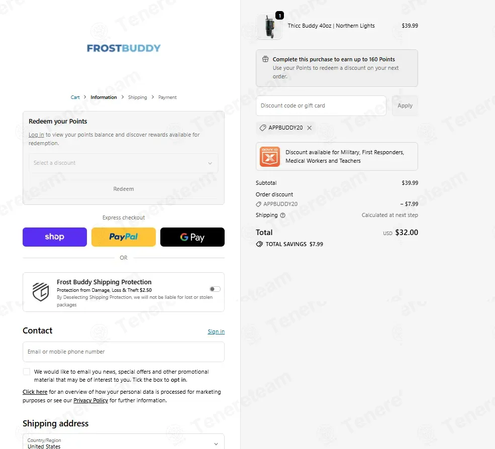 Frost Buddy coupon code: 20% off with APPBUDDY20. Tested and valid as 1 month ago.