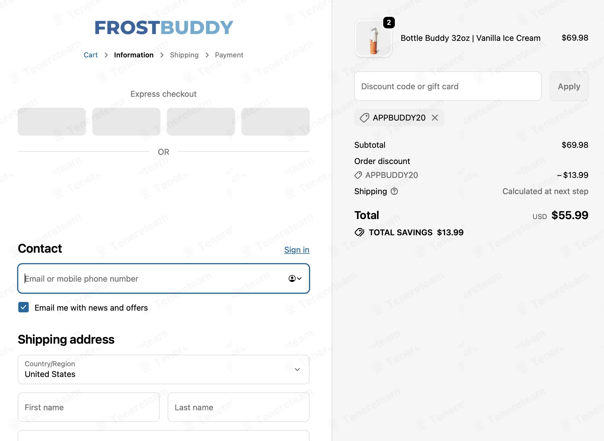 Frost Buddy coupon code: 20% off with APPBUDDY20. Tested and valid as 1 month ago.
