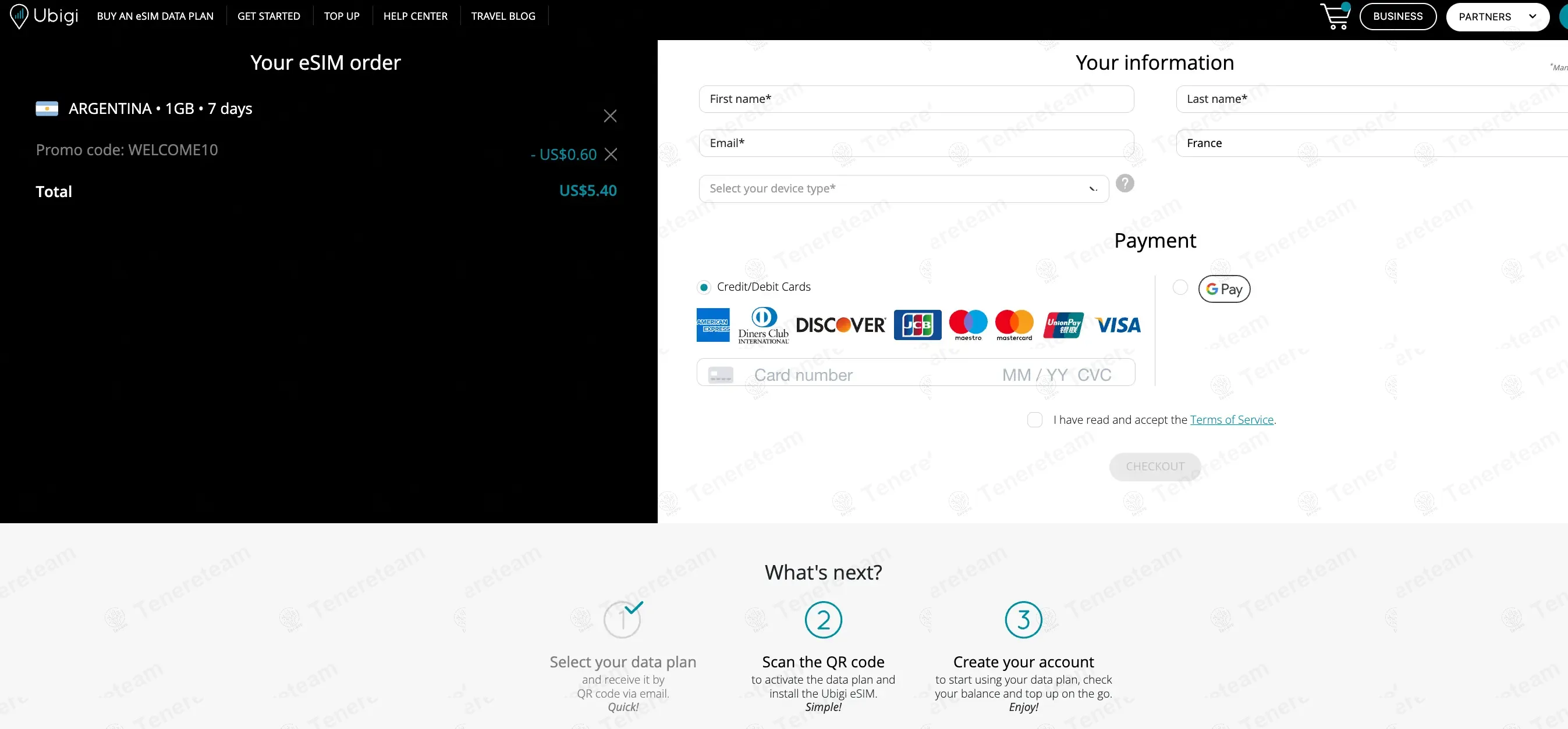 Ubigi eSIM coupon code: 10% off with WELCOME10. Tested and valid as 1 year ago.