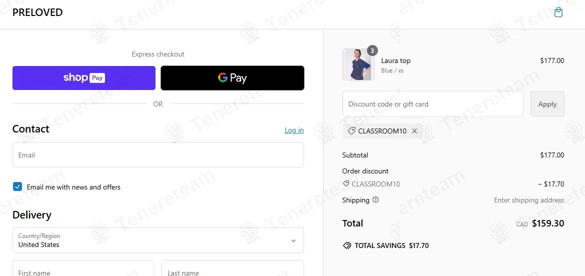 Get Preloved coupon code: 10% off with CLASSROOM10. Tested and valid as 1 year ago.