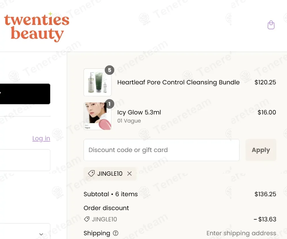 20s Beauty coupon code: 10% off with JINGLE10. Tested and valid as 1 year ago.