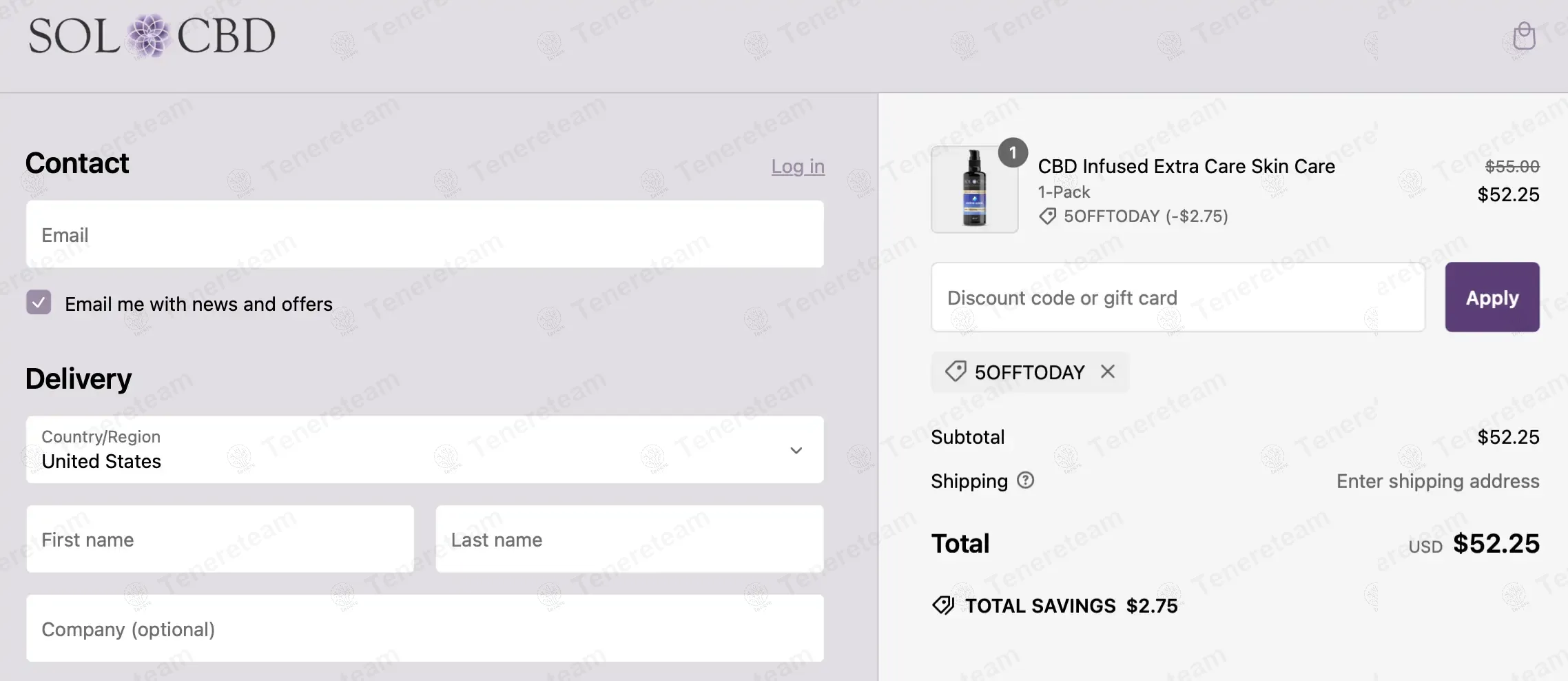 SOL CBD coupon code: 5% off with 5OFFTODAY. Tested and valid as 1 year ago.