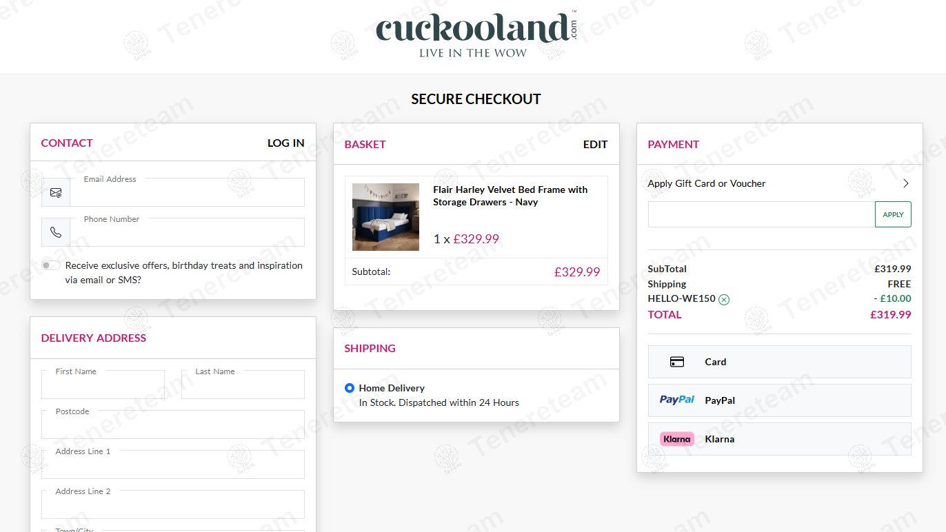 Cuckooland apply coupon code