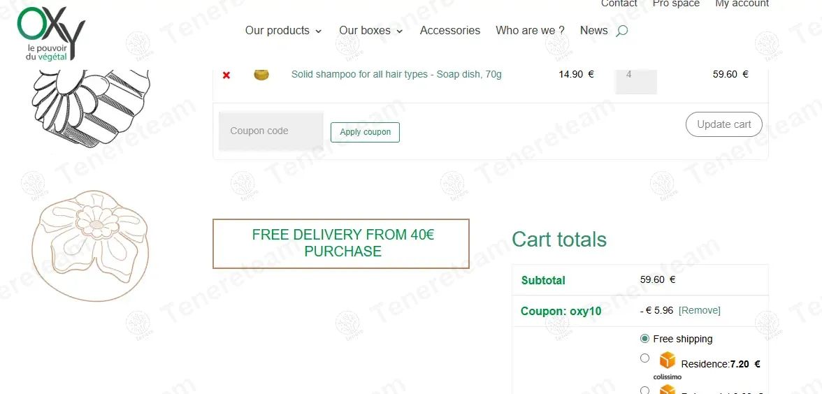 Oxy Co FR coupon code: 10% off with OXY10. Tested and valid as 9 months ago.