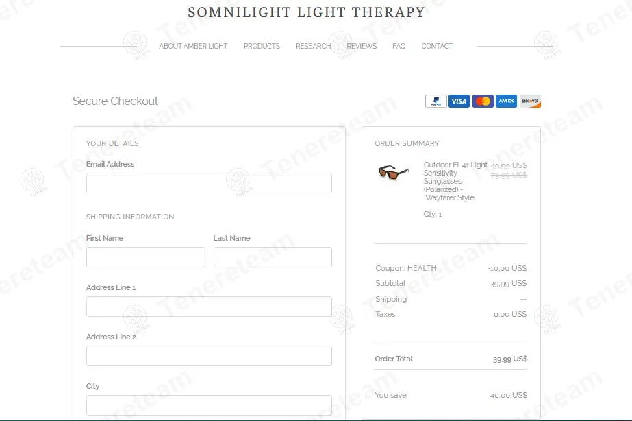 SomniLight coupon code: 20% off with HEALTH. Tested and valid as 1 year ago.