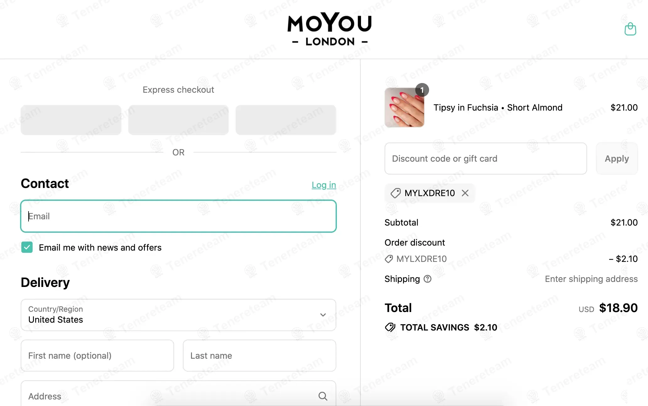 Moyou London coupon code: 10% off with MYLXDRE10. Tested and valid as 10 months ago.