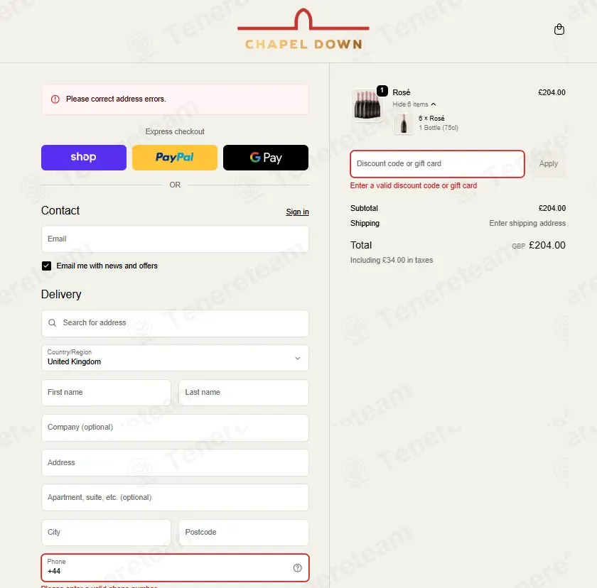Chapel Down coupon code: 25% off with SILVER25. Tested and valid as 4 months ago.
