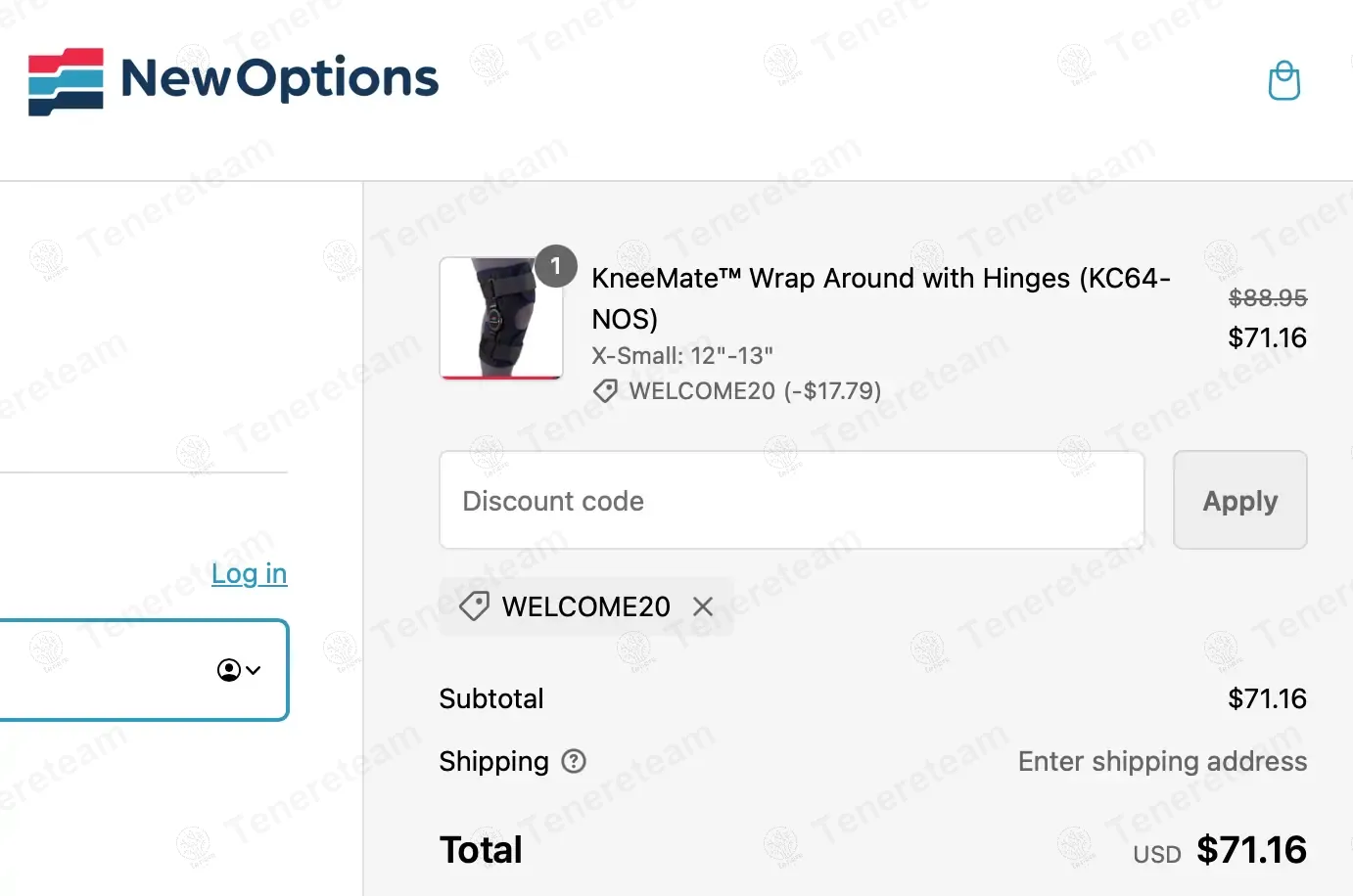 New Options Sports coupon code: 20% off with WELCOME20. Tested and valid as 1 year ago.