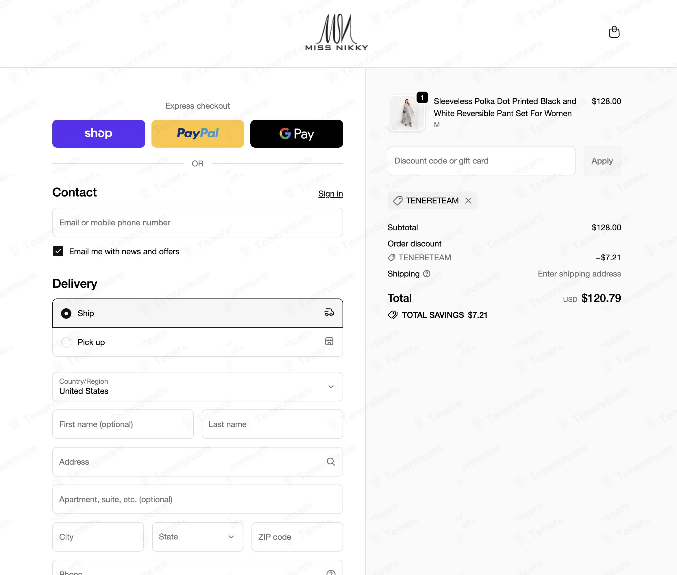 Nikky Apparels coupon code re-checked and confirmed working at checkout