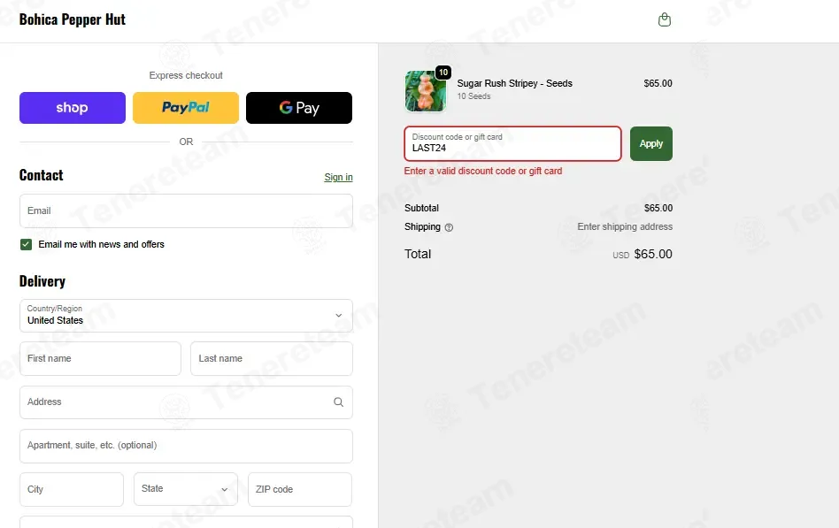 Bohica Pepper Hut coupon code: 20% off with LAST24. Tested and valid as 1 month ago.