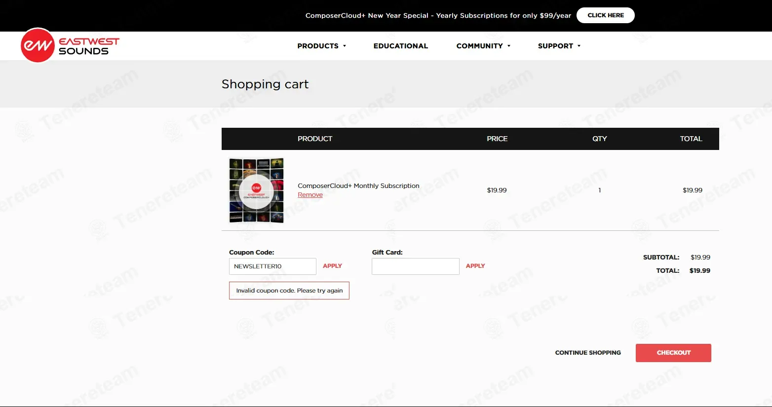 Sounds Online coupon code: 10% off with NEWSLETTER10. Tested and valid as 3 months ago.