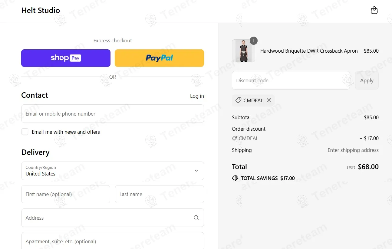 Helt Studio coupon code: 20% off with CMDEAL. Tested and valid as 5 months ago.