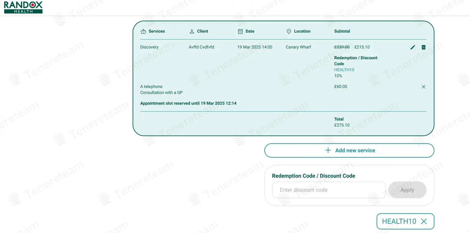 Randox Health coupon code: 10% off with HEALTH10. Tested and valid as 1 year ago.