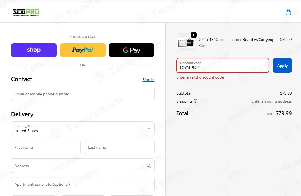 Scopro Products coupon code: 15% off with LOYAL2024. Tested and valid as 2 months ago.