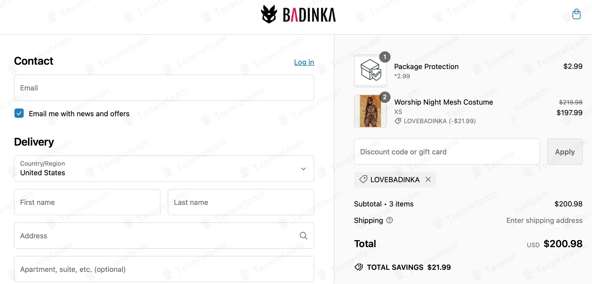 Badinka coupon code: 10% off with LOVEBADINKA. Tested and valid as 7 months ago.