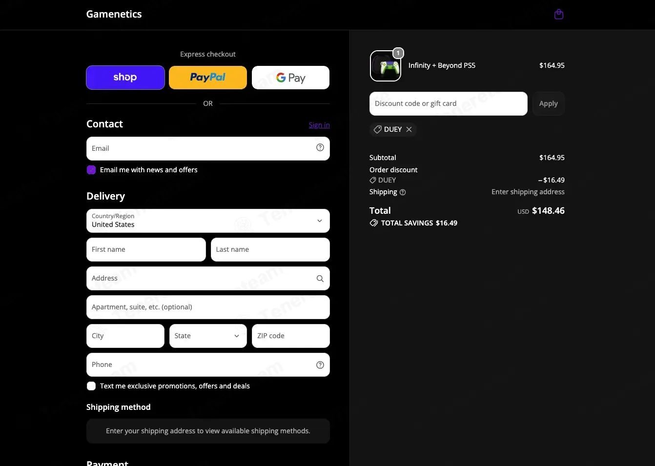Gamenetics apply coupon code