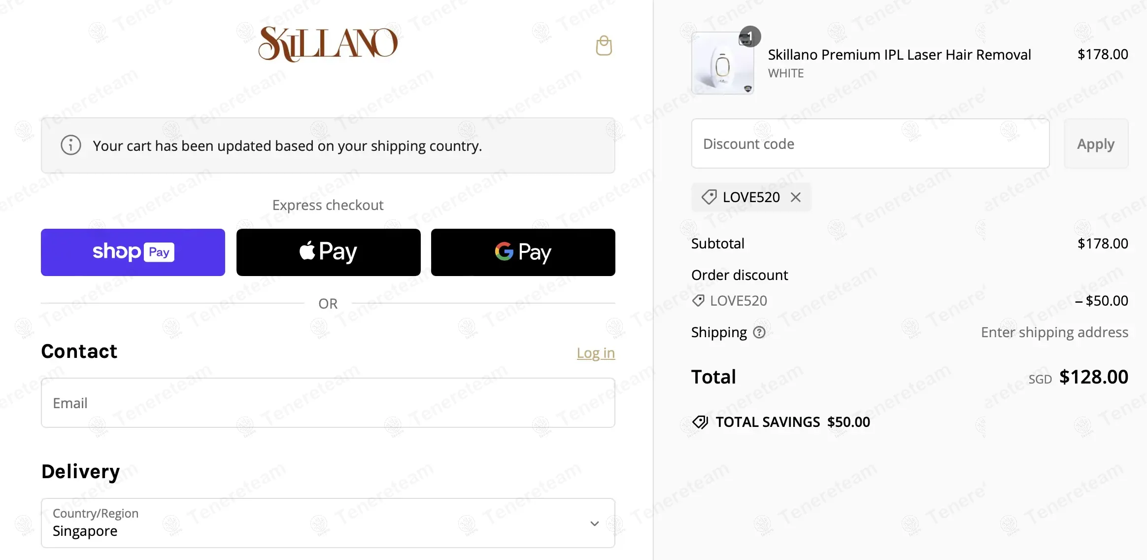 Skillano Beauty SG coupon code: $50 off with LOVE520. Tested and valid as 1 year ago.
