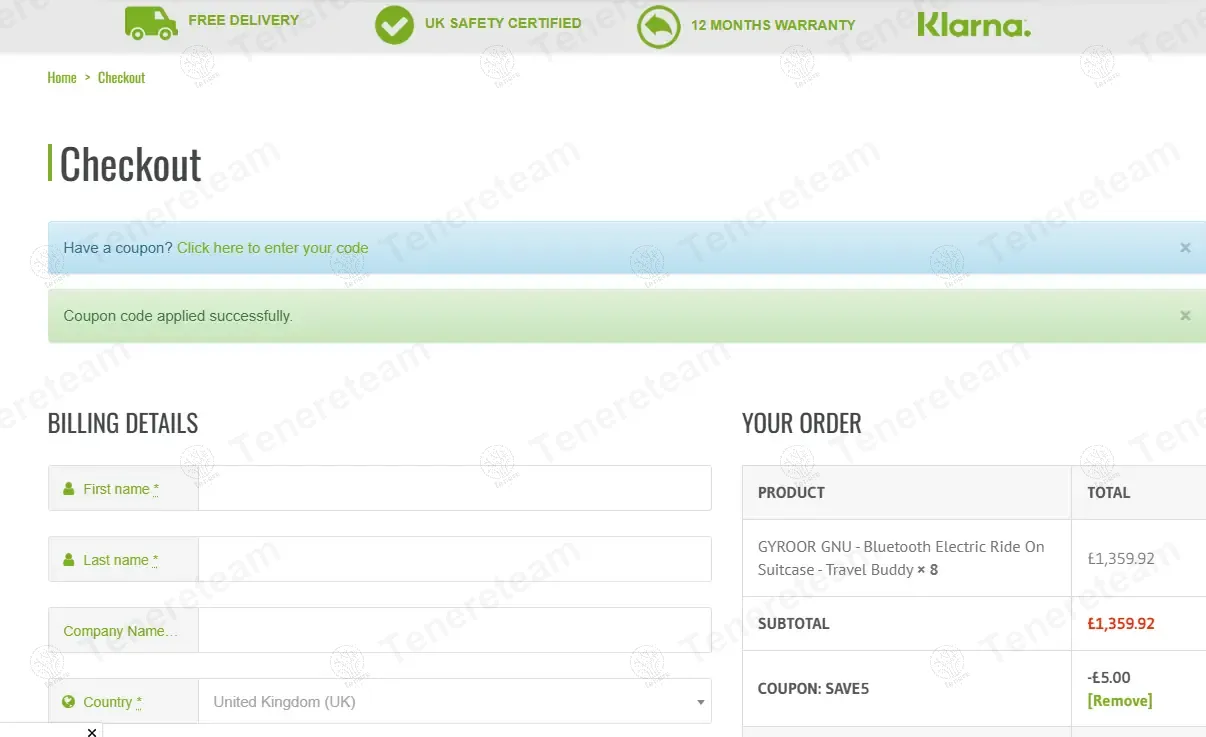 Uk Segboards coupon code: £5 off with SAVE5. Tested and valid as 1 year ago.