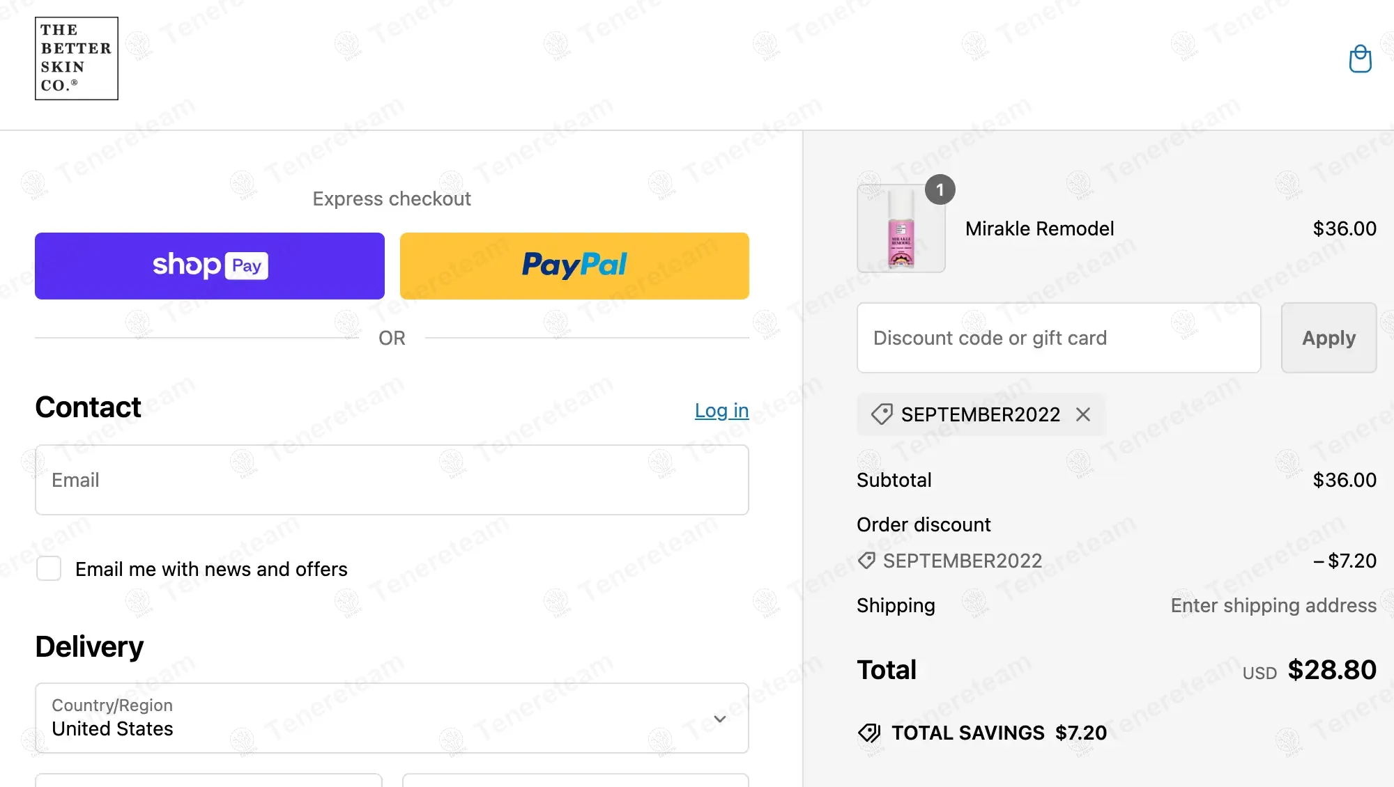 The Better Skin Co coupon code: 20% off with SEPTEMBER2022. Tested and valid as 1 year ago.