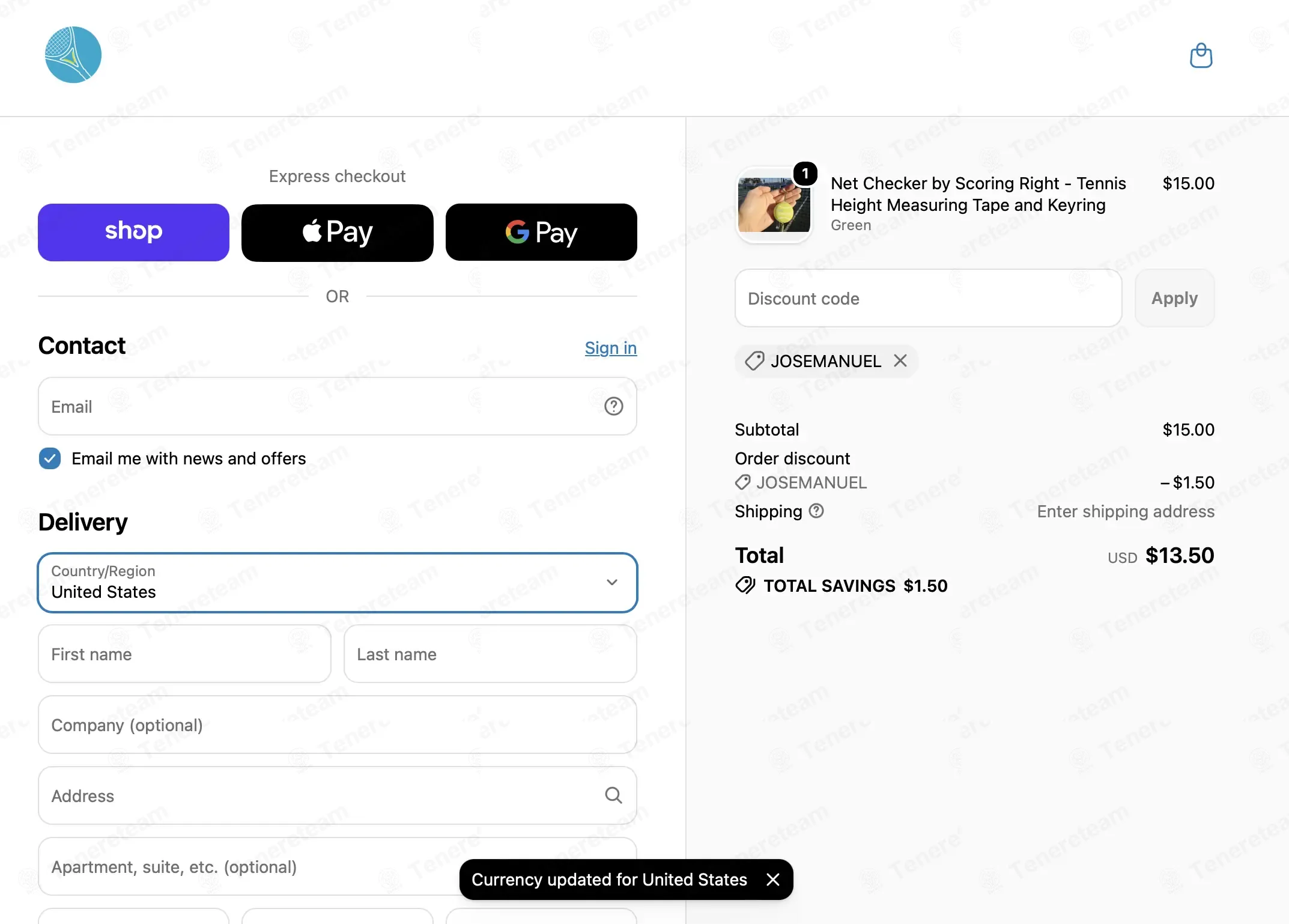 Scoring Right coupon code verified as working at checkout