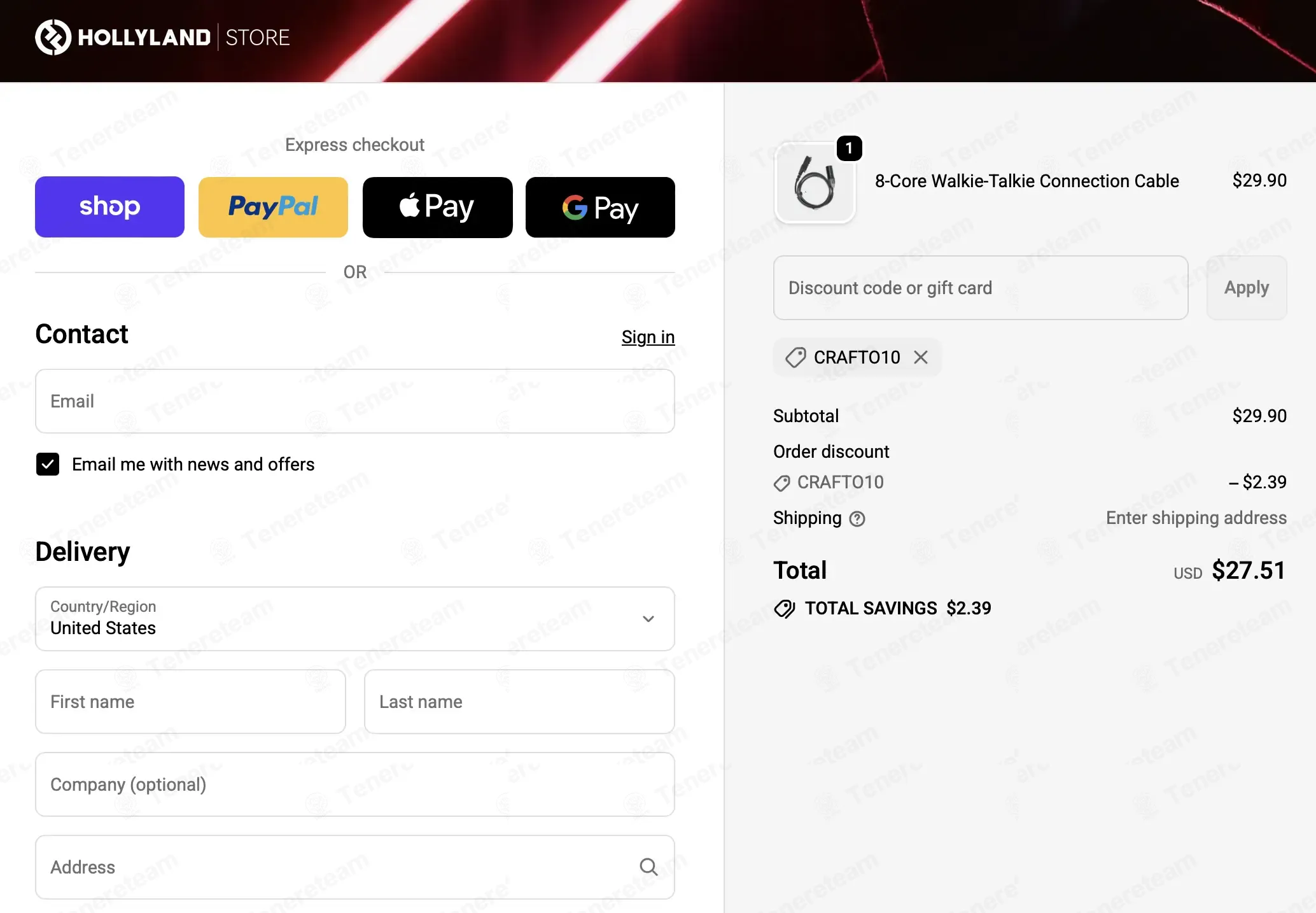 Hollyland coupon code: 8% off with CRAFTO10. Tested and valid as 3 months ago.