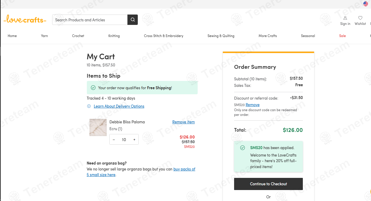 Deramores US coupon code: 20% off with SMS20. Tested and valid as 10 months ago.