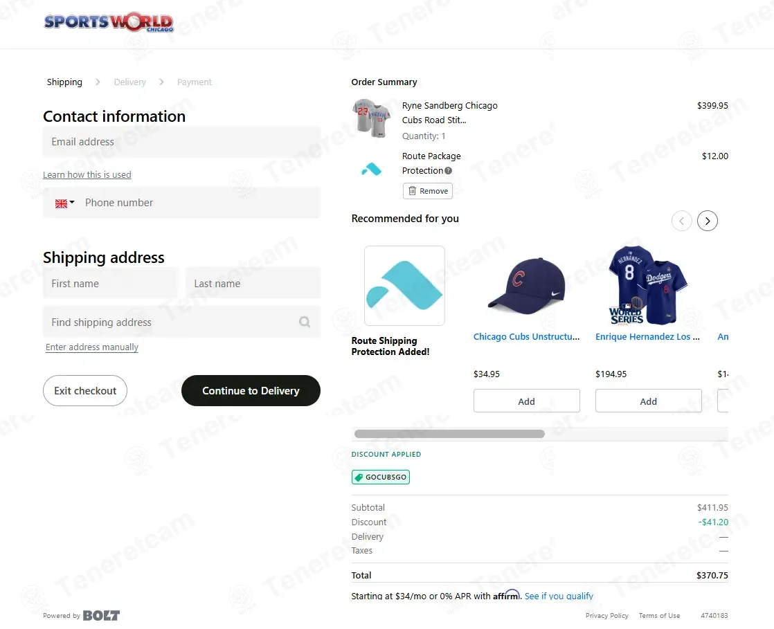 Sports World Chicago coupon code: 10% off with GoCubsGo. Tested and valid as 8 months ago.