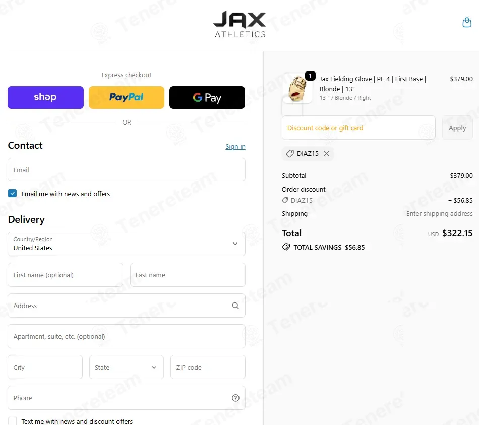 Jaxathletics coupon code: 15% off with DIAZ15. Tested and valid as 10 months ago.