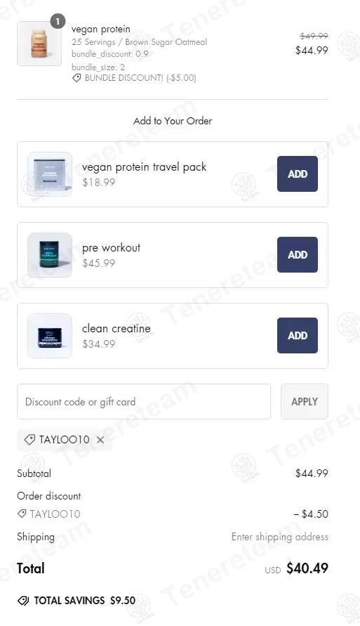 BEAM supplements coupon code: 10% off with TAYLOO10. Tested and valid as 1 year ago.