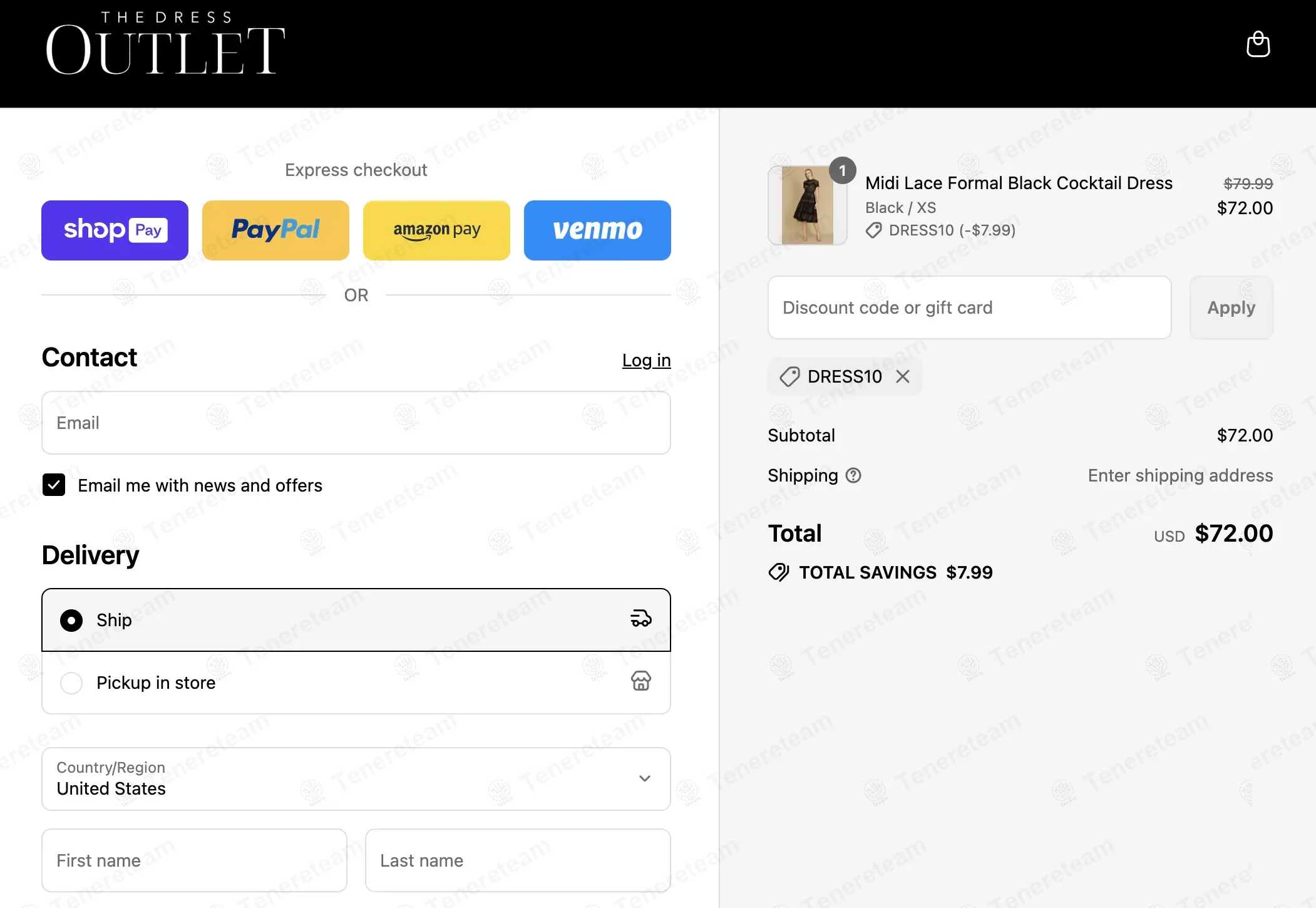 dress outlet promo code The Dress Outlet Promotions