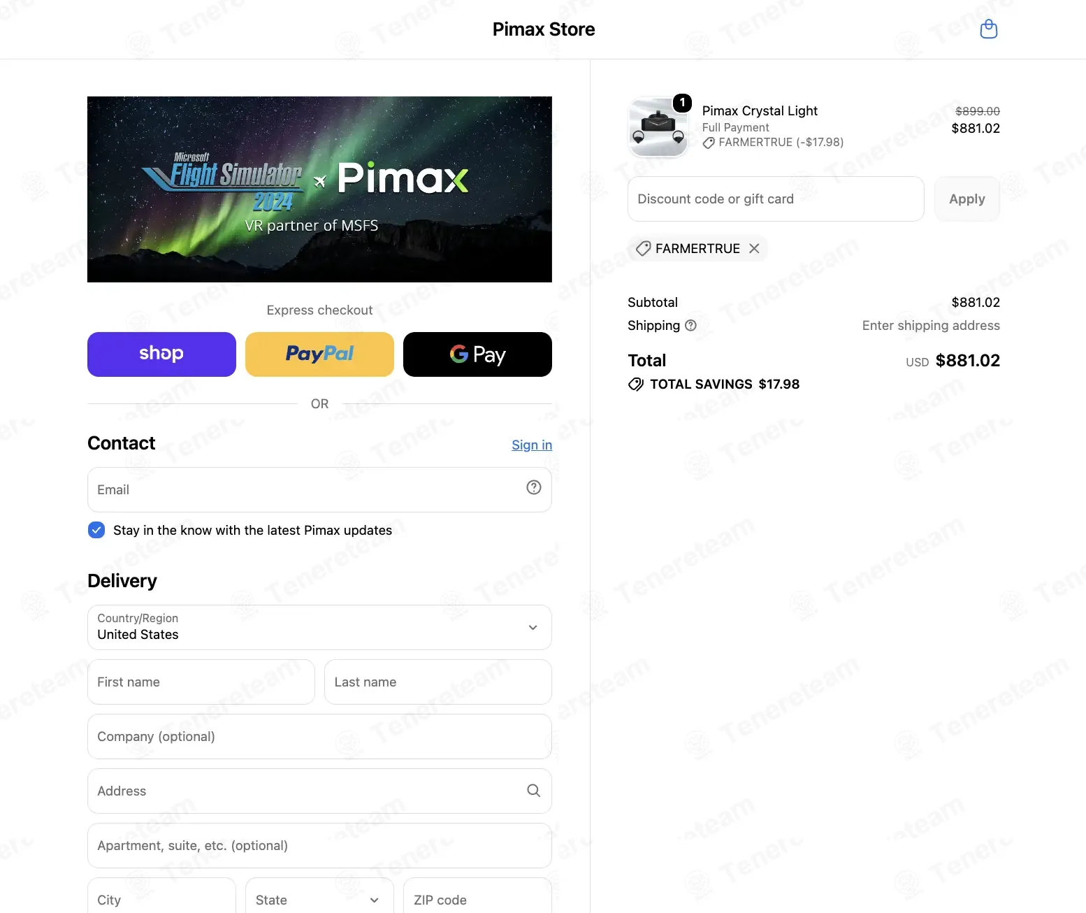 Pimax coupon code: 3% off with FARMERTRUE. Tested and valid as 41 seconds ago.