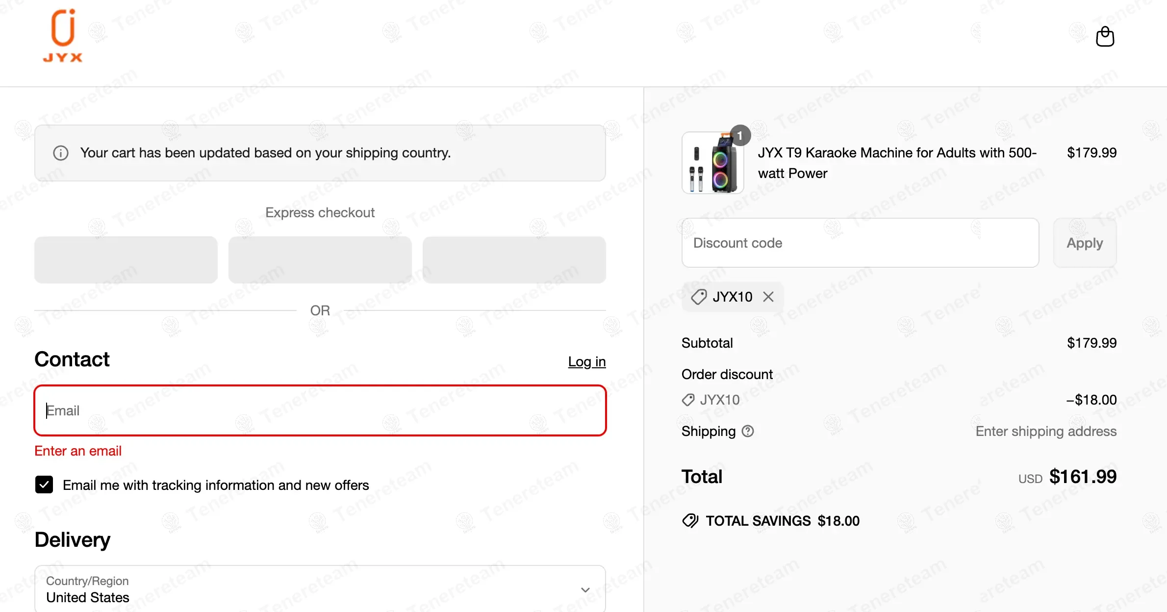 Jyx Speaker coupon code: 10% off with JYX10. Tested and valid as 1 year ago.