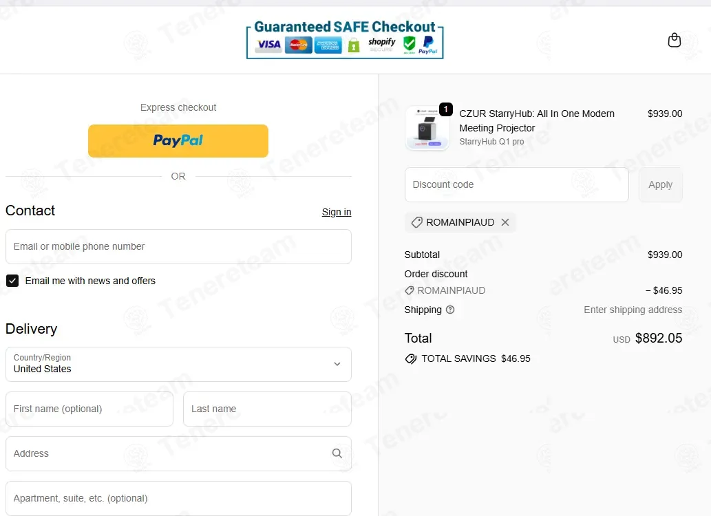 CZUR Book Scanners coupon code: 5% off with ROMAINPIAUD. Tested and valid as 8 months ago.