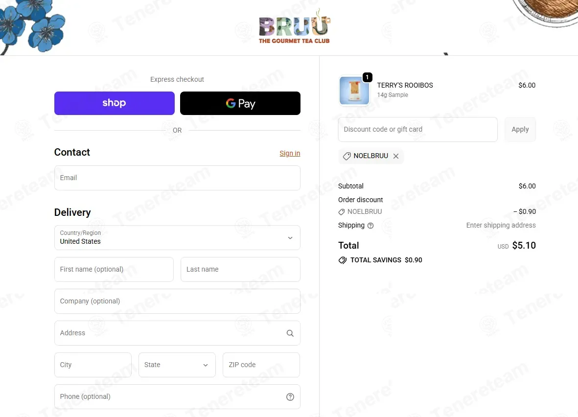 Bruu coupon code: 15% off with NOELBRUU. Tested and valid as 3 days ago.