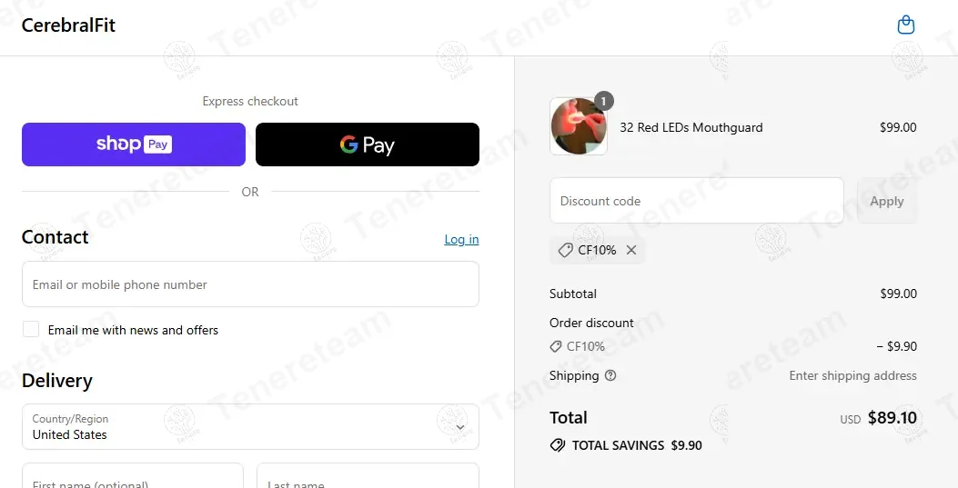 Cerebral Fit coupon code: 10% off with CF10%. Tested and valid as 9 months ago.