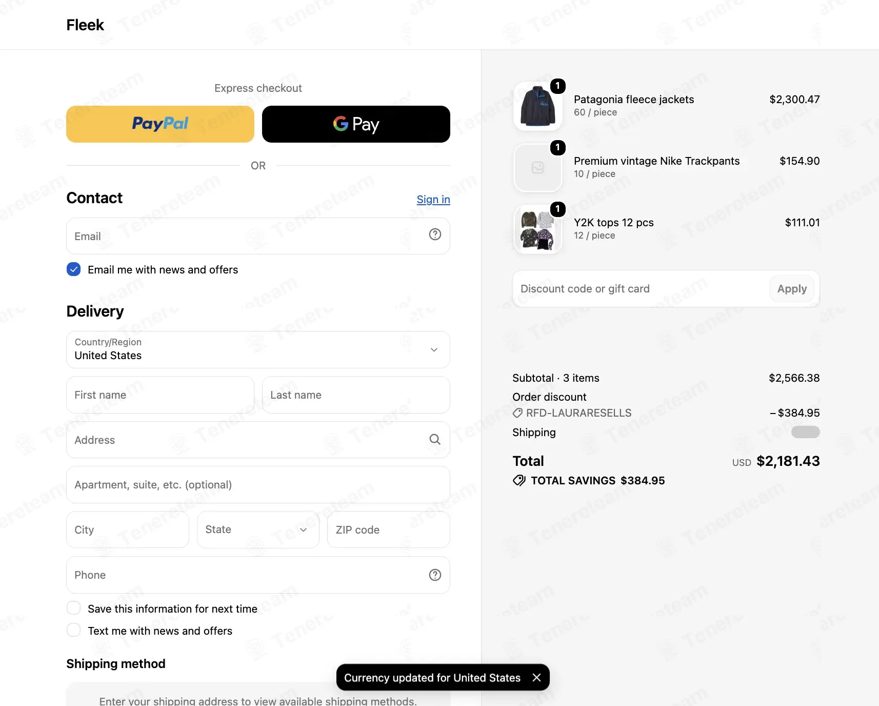 Join Fleek coupon code verified as working at checkout