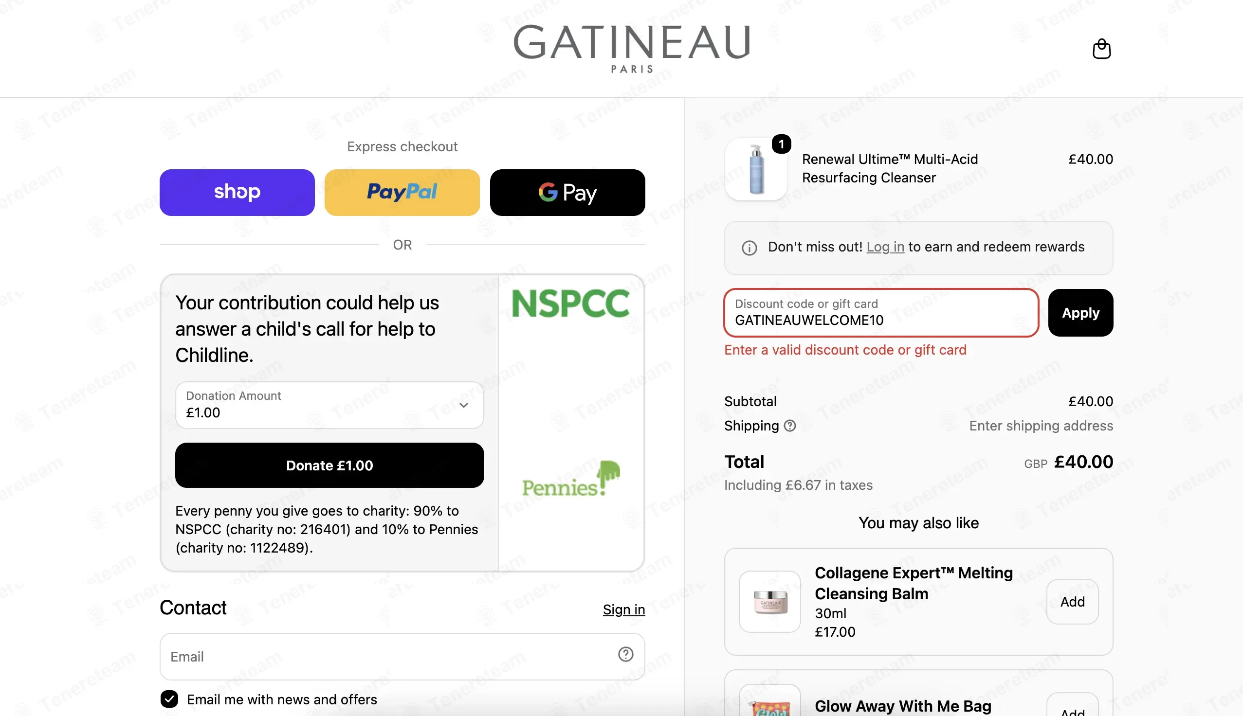 The Beauty Room UK coupon code: 10% off with GATINEAUWELCOME10. Tested and valid as 1 week ago.
