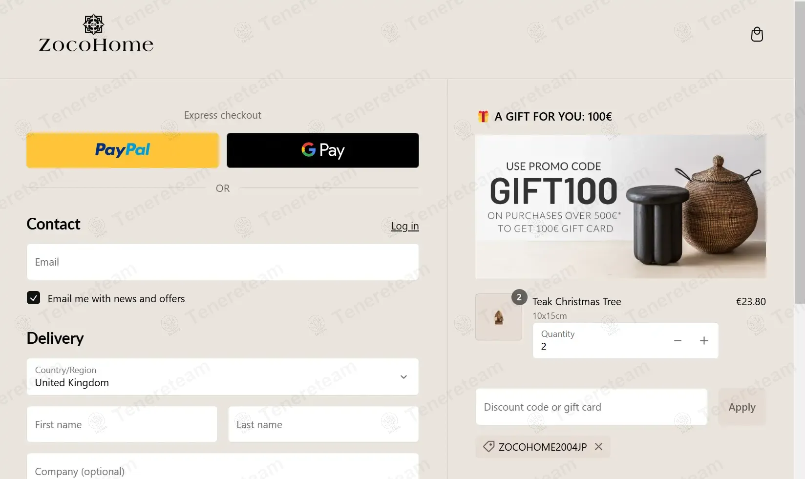 Zocohome coupon code: 10% off with ZOCOHOME2004JP. Tested and valid as 1 year ago.