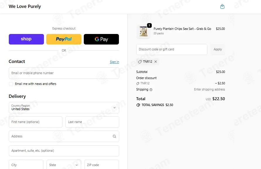 We Love Purely coupon code: 10% off with TNR12. Tested and valid as 3 weeks ago.