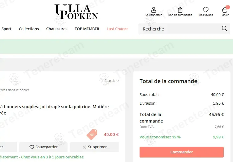 Ullapopken FR coupon code: 19% off with ELOISE903. Tested and valid as 9 months ago.